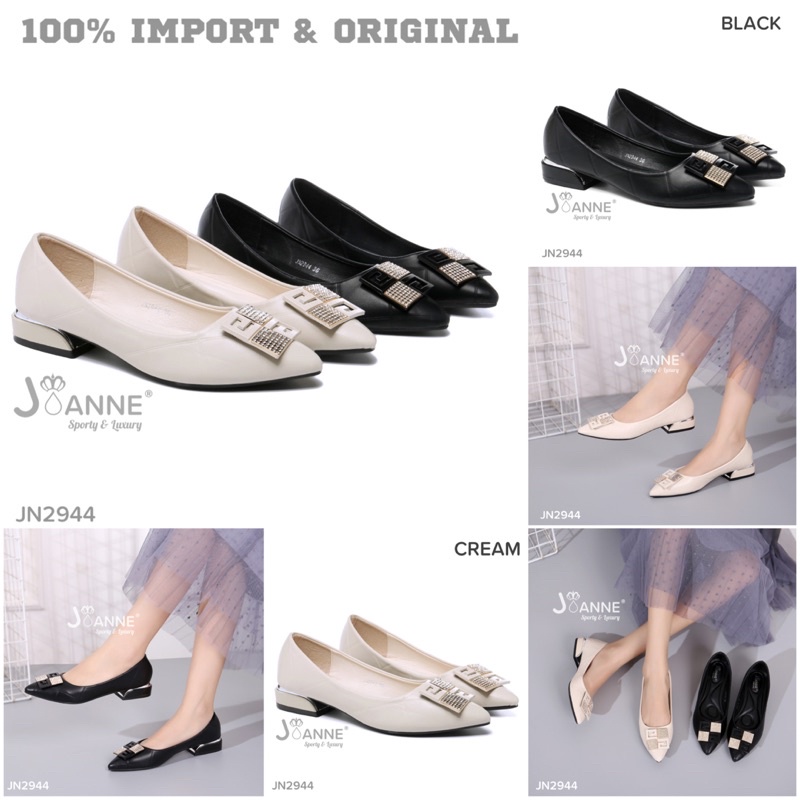 [ORIGINAL] JOANNE Pump Heels Shoes Sepatu Hak Tahu #JN2944