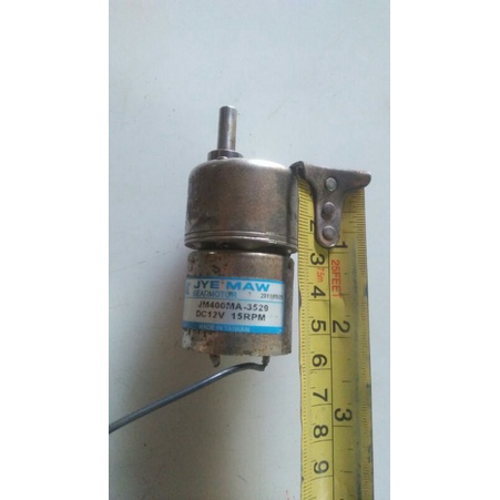 GEARED motor DC JYE MAW JM400MA-3529