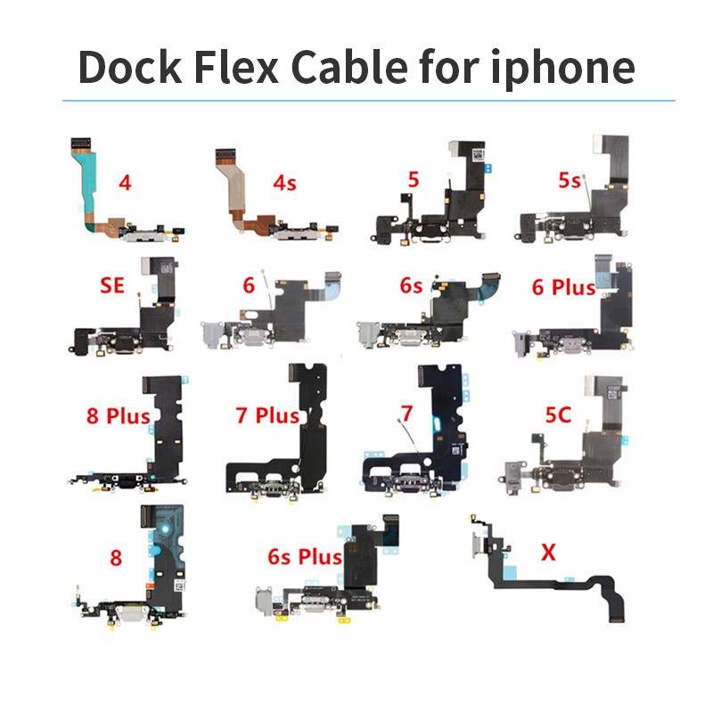 Spare part Fleksible connector charger iP 5 5S iP 6 Plus 6S Plus Fleksible Connector Charger iP 7 PLUS 8 Plus Fleksible Connector Charger iP X XS MAX iP XR iP 11 Pro iP 11 Pro MAX Original