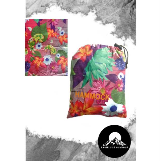 Hammock motif webing tubular