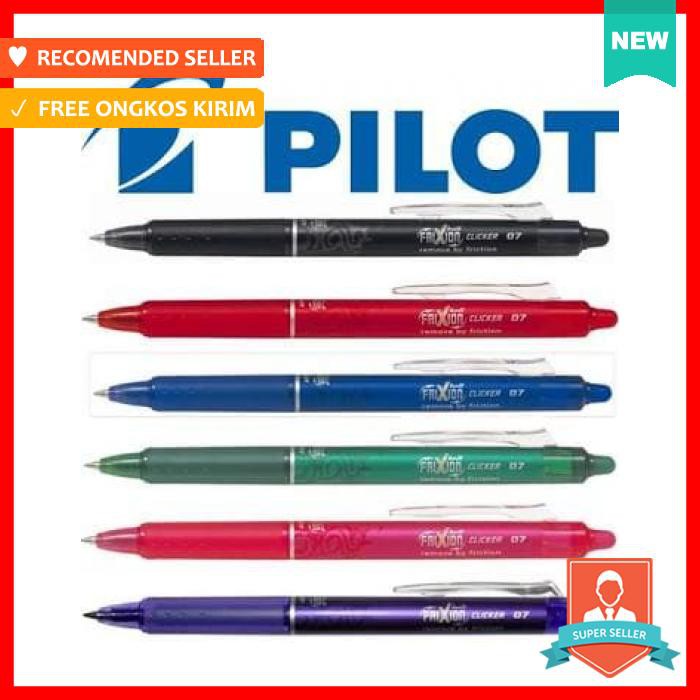 

Paling Laris !!! Pilot Frixion Clicker 0.5/0.7 - Alat Tulis - Pulpen