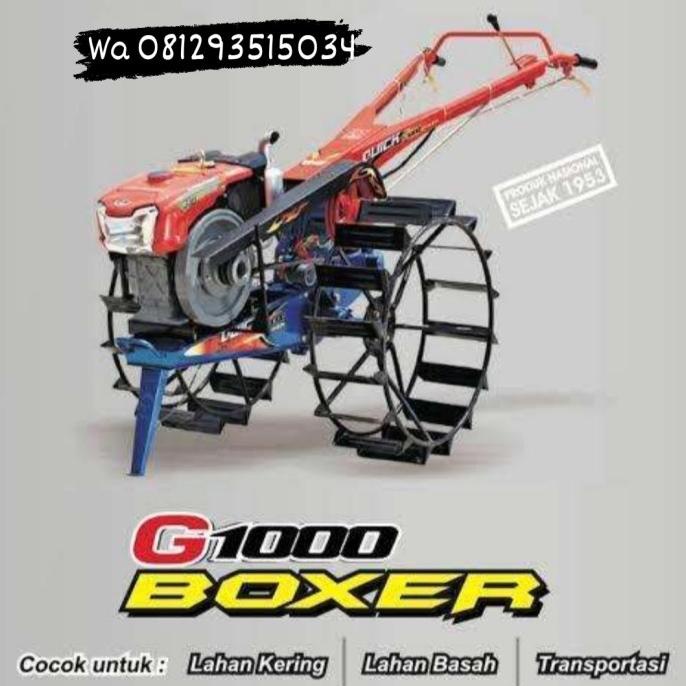 Traktor Quick G1000 Lengkap RD85 /RD85 Traktor Sawah