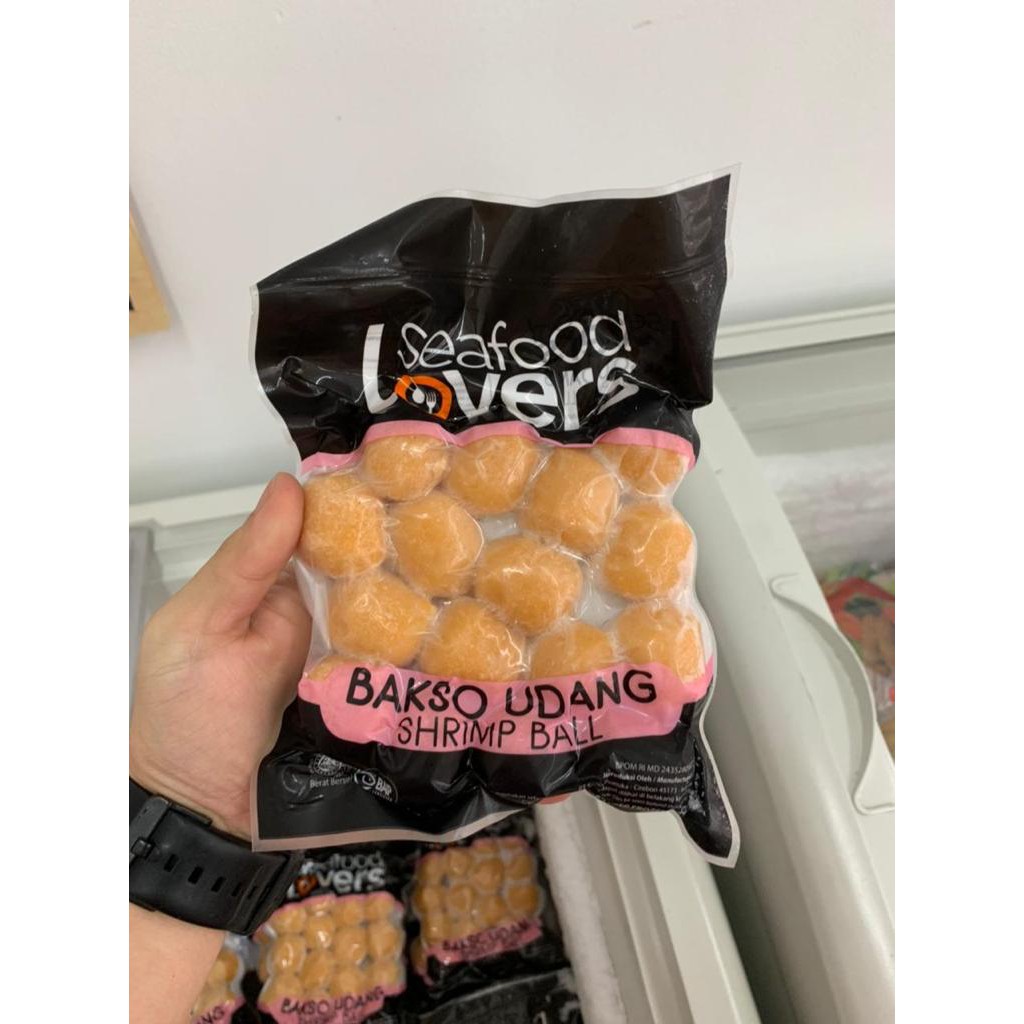 

Promo !! Shrimp Popcorn / Bakso Baso Udang Lovers Lover Frozen Food 250 gram