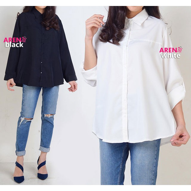 ARENA KEMEJA JUMBO BASIC CREPE HQ Shopee Indonesia ARENA KEMEJA JUMBO BASIC CREPE HQ Shopee Indonesia