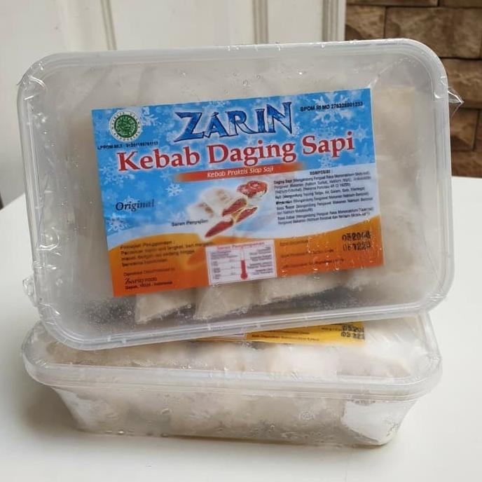

Kebab Mini Daging Sapi Frozen Makanan Siap Saji
