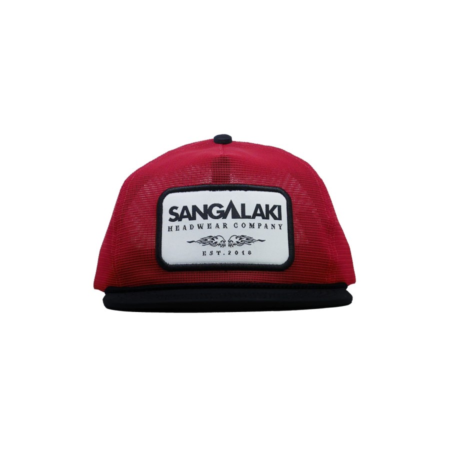 Topi SANGALAKI Skullfire Mesh Hat - Topi Snap