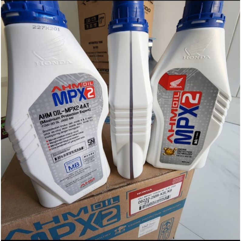 Oli mesin motor matic Mpx 2 0.8 ltr / Honda beat / Vario / Scoopy dll