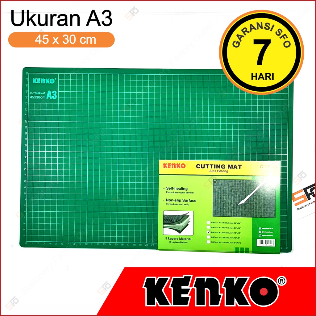 

Cutting Mat Kenko A3 - SFO Semarang Official