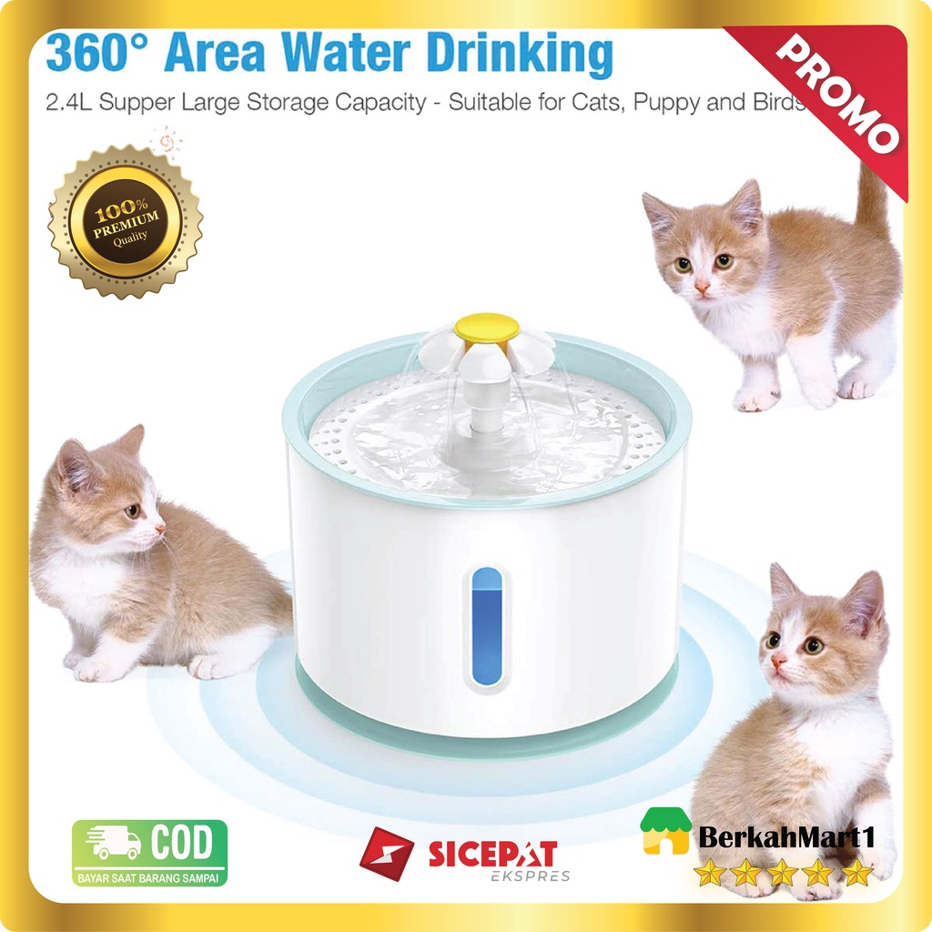 [Tempat Minum Kucing &amp; Anjing] Pet Water Dispenser Fountain Original