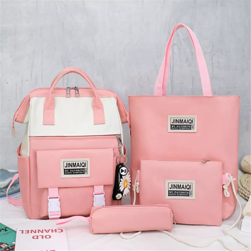 FAGETO - SWAB Limited Edition Tas Ransel Backpack 4in1 wanita terlaris Tas SET-3