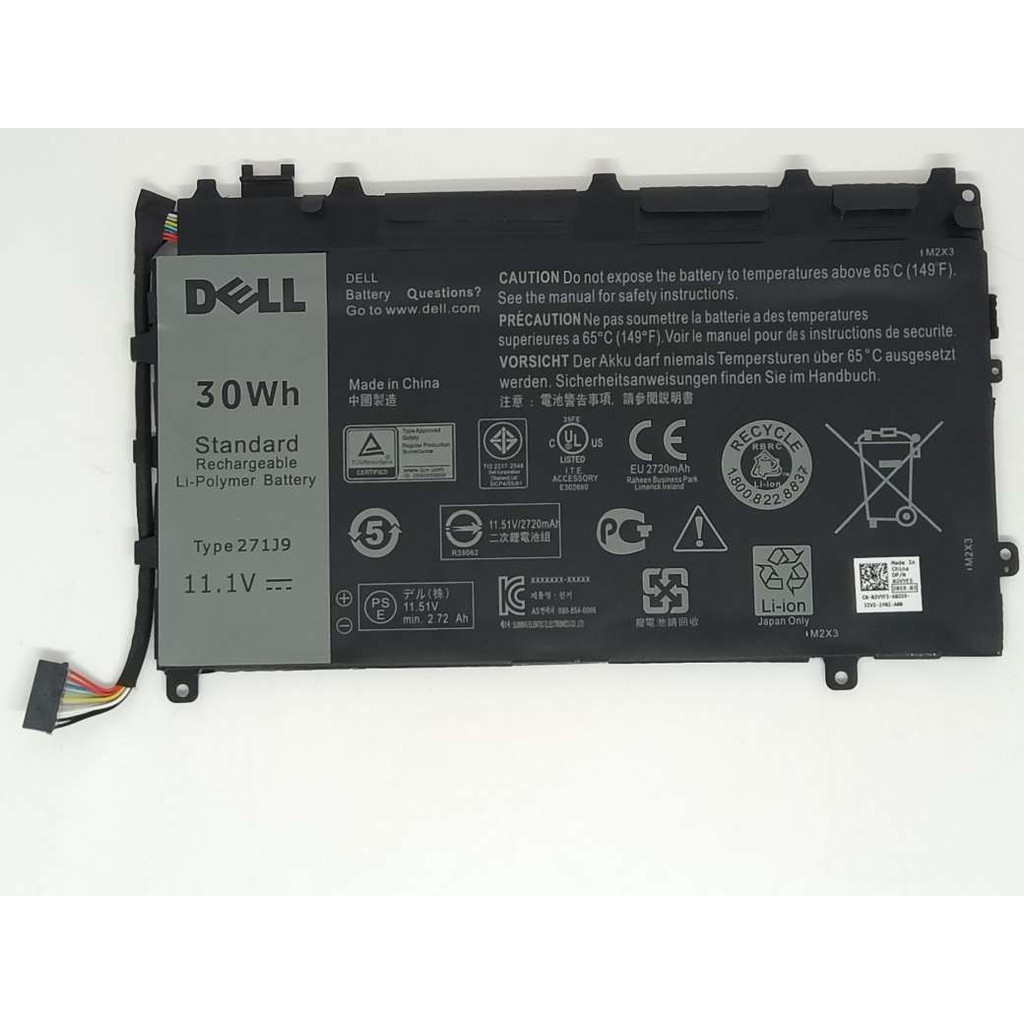 Battery DELL GWV47 0GWV47 MN791 YX81V 3WKT0 0MN791 DELL Latitude 7350 13-7350 13 7350