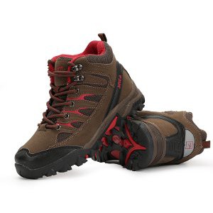 Unik Sepatu Wanita Hiking Gunung Outdoor Snta 605 Brown Red Diskon