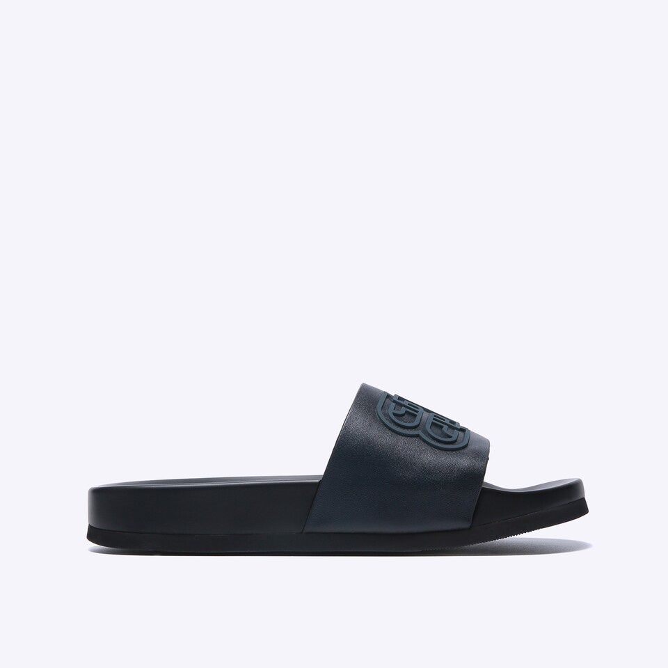 SANDAL SLIDE EVERBEST PRIA ORIGINAL CASUAL BRANDED BIRU NAVY EM22