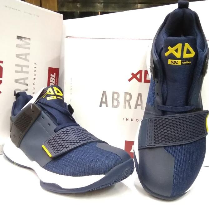Sepatu Basket Ardiles DBL AD 1 Blue Navy/Yellow