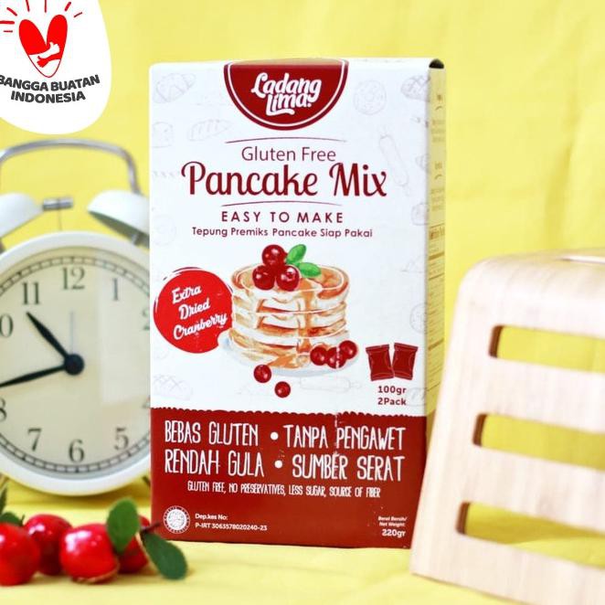 

7A3F Ladang Lima Pancake Mix Flour / Tepung Premix Pancake - 220 G 84G7