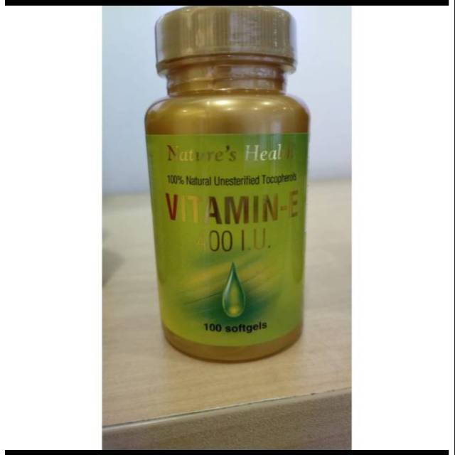 NATURE'S HEALTH VITAMIN E 400IU
