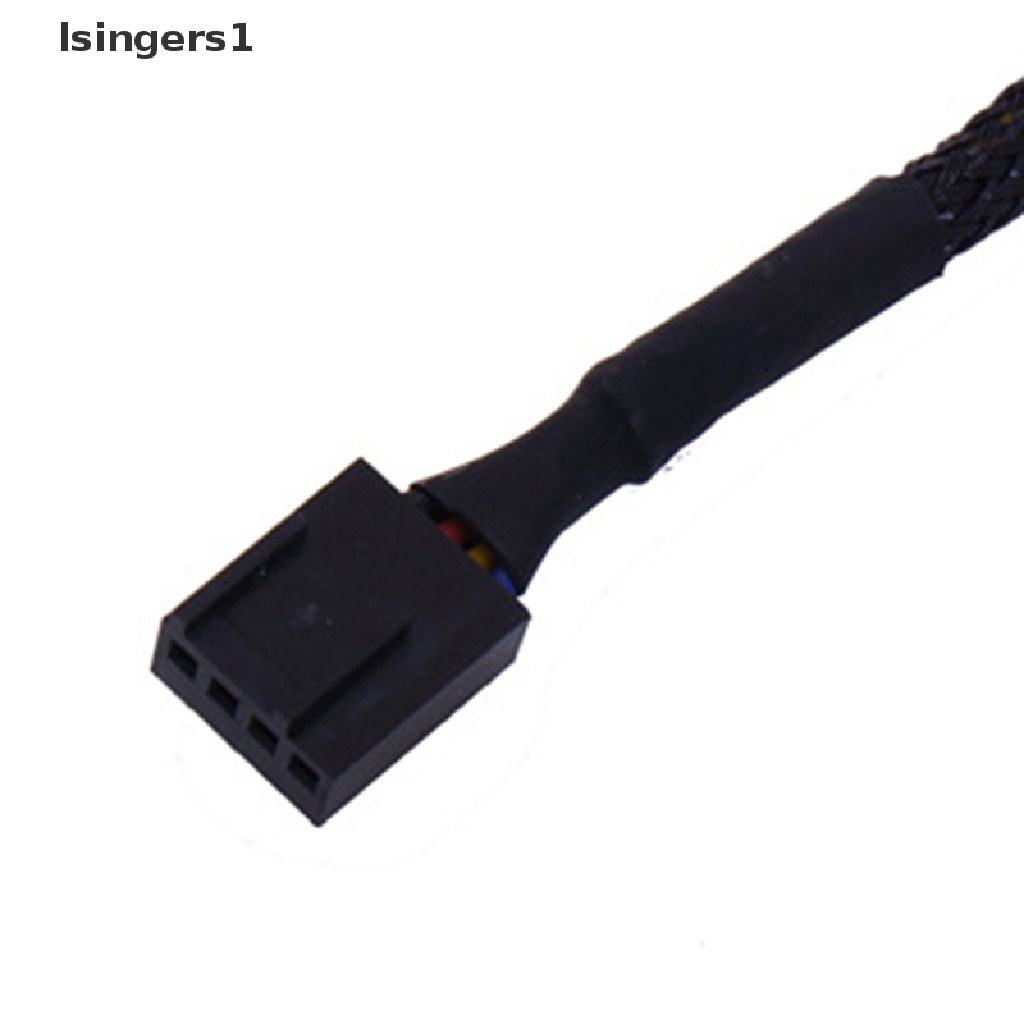 (lsingers1) Kabel Power PWM 4Pin / 3Pin Bahan Tembaga Untuk Kipas Pendingin Komputer