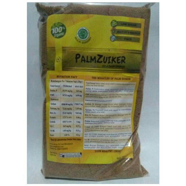 

GULA AREN PALMZUIKER GULA AREN BUBUK 1KG