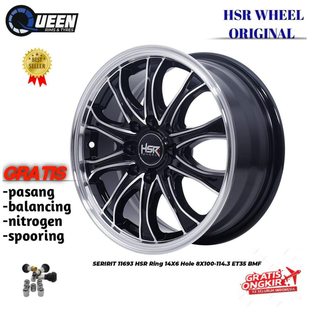 Velg mobil datsun go,brio,sigra ring14