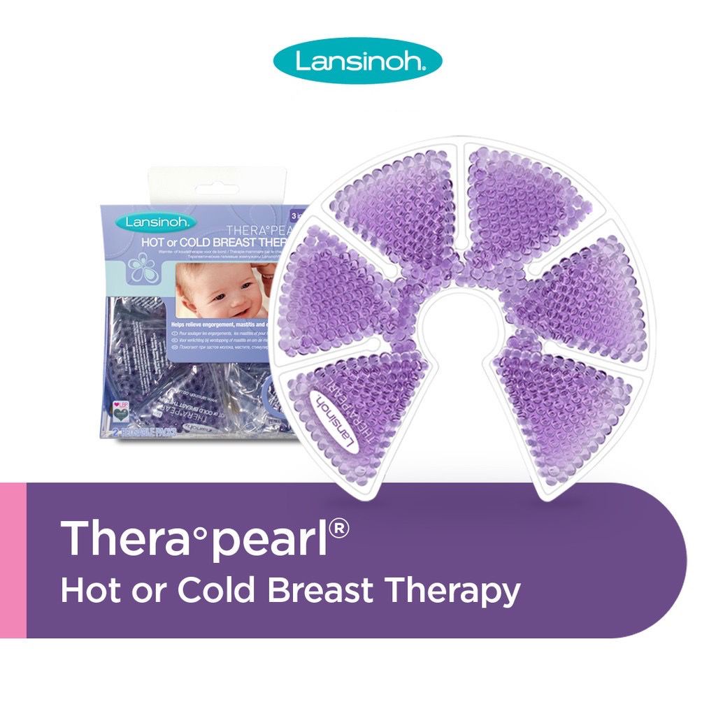 Castle - LANSINOH Thera Pearl 3In1 Hot Or Cold Breast Therapy - Breast Relaxant - Relaksasi Payudara