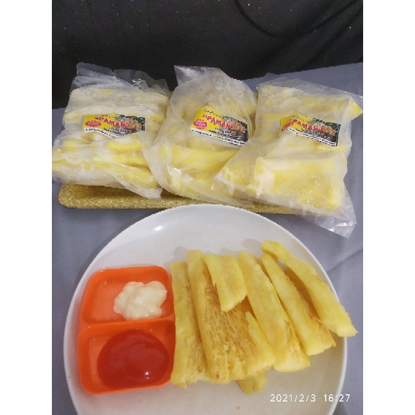 

Ubi siap goreng / Singkong Ubi Frozen