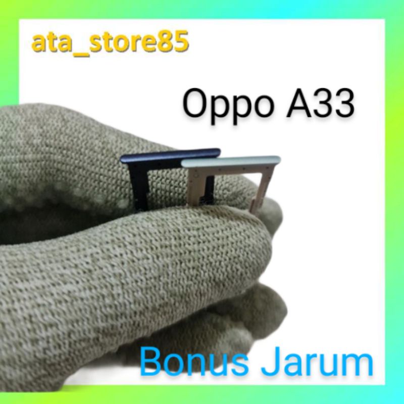 Simtray SimLock Slot Sim Tempat Kartu Oppo A33 CPH2137 Original