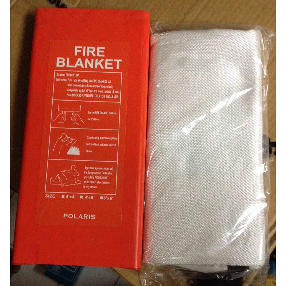 Fire Blanket Fireblanket Selimut Pemadam Api Polaris Shopee