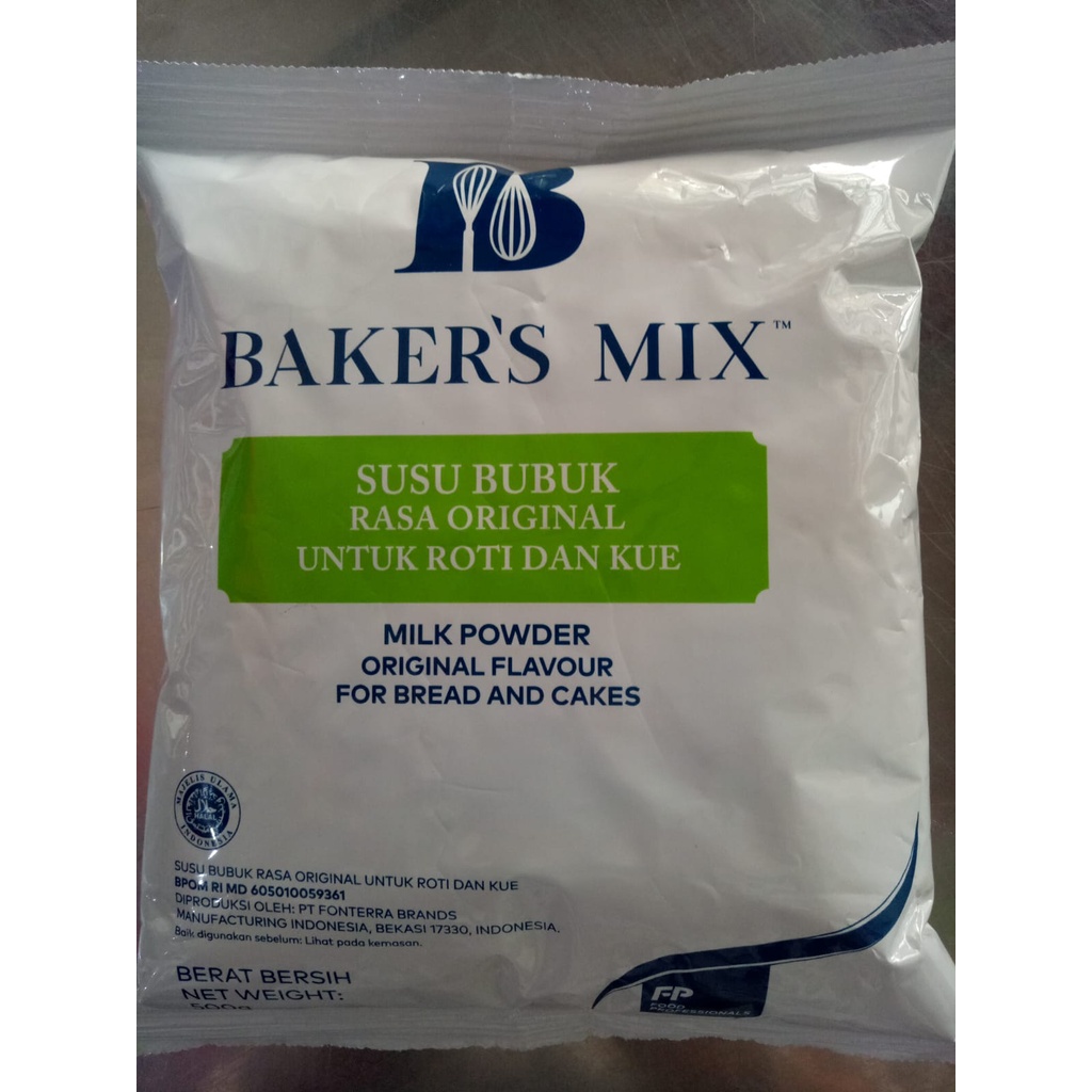 

BAKER'S MIX SUSU BUBUK RASA ORIGINAL 500GR