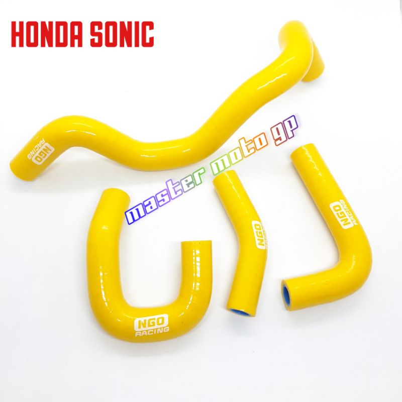 SELANG RADIATOR NGO RACING THAILAND HONDA SONIC SONIC 150R SELANG MODEL SAMCO NGO racing selang pipa air radiator pipa silicon modifikasi