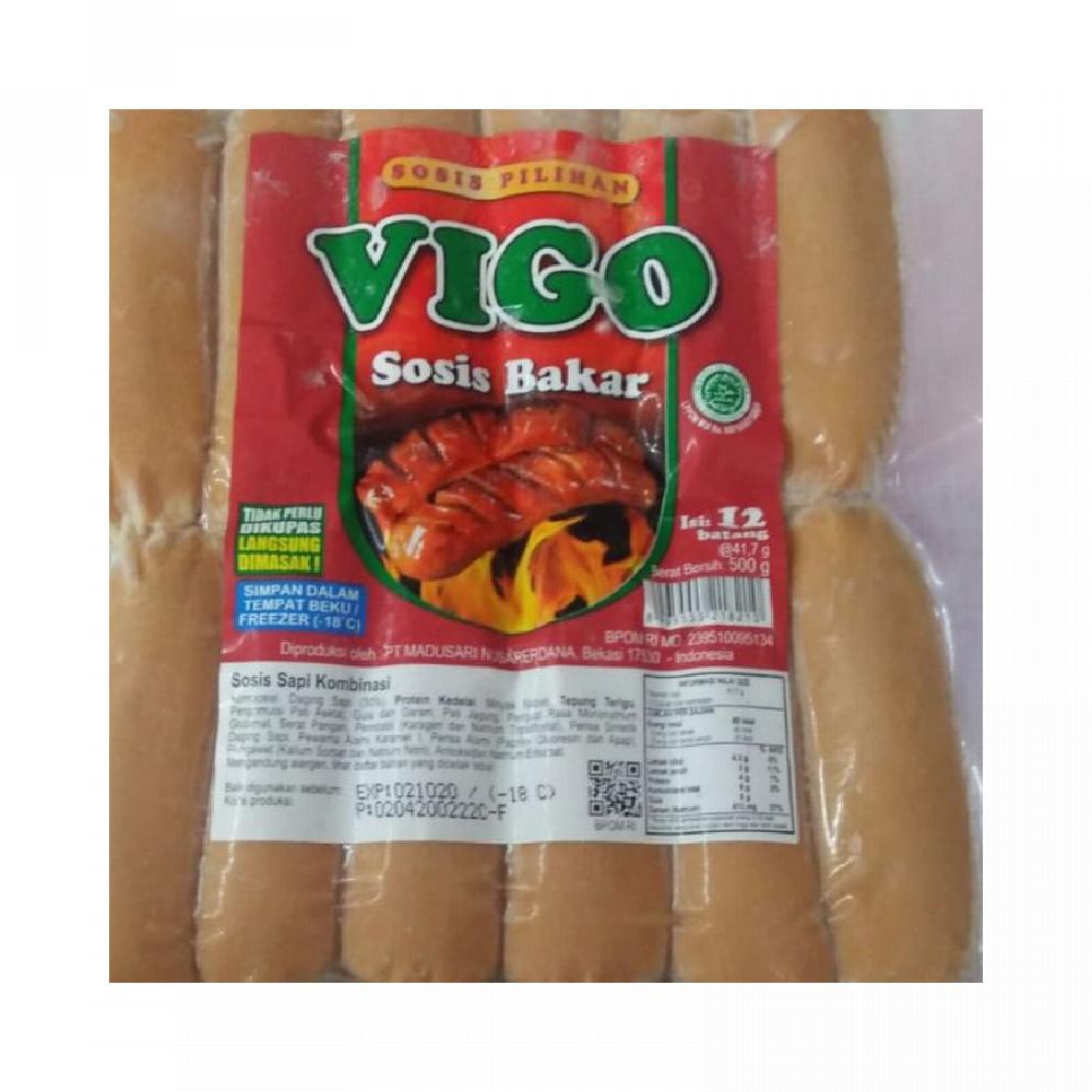 

Vigo sosis sapi bakar 500 g 12s