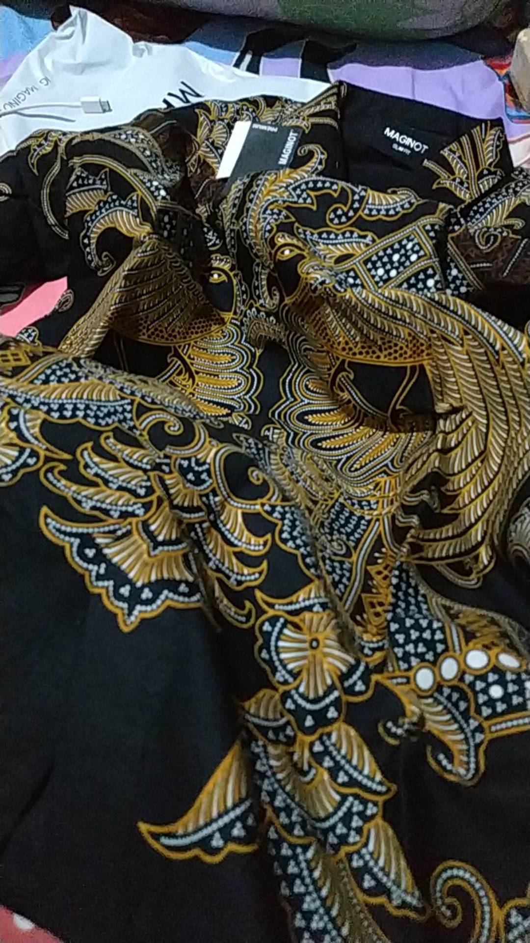 Maginot Kemeja Batik Pria Nakula-ss Lengan Pendek