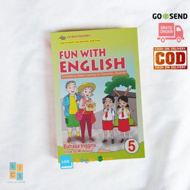 Buku SD Bahasa Inggris Kelas 1 2 3 4 5 6 Fun With English Bina Pustaka 