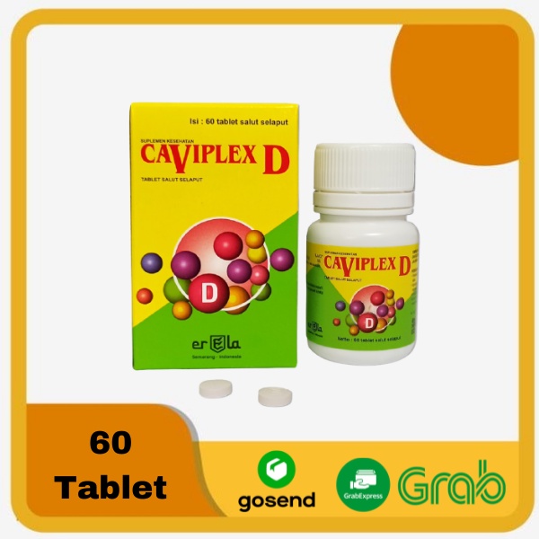 CAVIPLEX D 1000 PER BOTOL ISI 60 / VITAMIN D3 1000IU