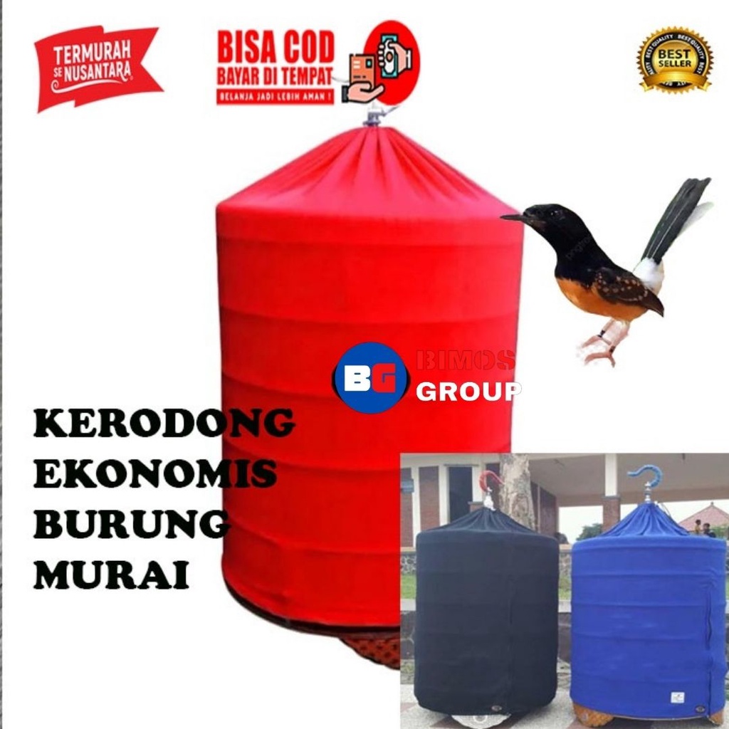 KRODONG KERODONG MURAI NO NOMOR 1 2 3 TEBAL COVER KANDANG SANGKAR BURUNG MURAI BATU MB BULAT