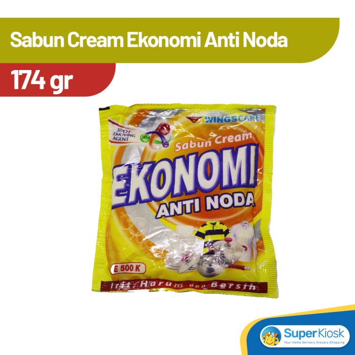 Ekonomi Sabun Cream Kuning Anti Noda 174 gr