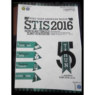 Buku Soal Ujian Masuk Stis Usm Stis 2018 New Shopee Indonesia