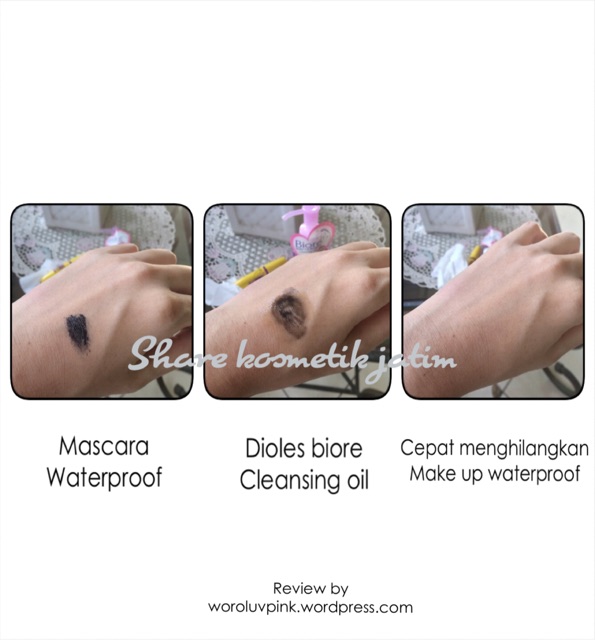 (Share in Bottle) Biore Make Up Remover Cleansing Oil Share