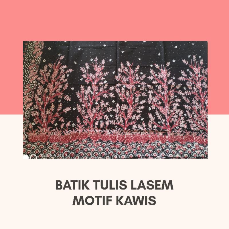 BATIK TULIS LASEM MOTIF KAWIS / SERAGAM BATIK PEMDA REMBANG