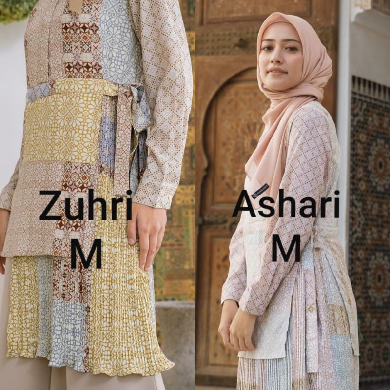 Kenitra Pleats Tunik Heavenlights HL ashari zuhri