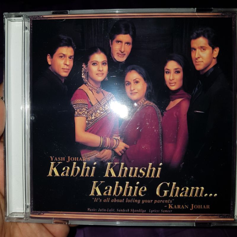 CD INDIA OST KABHIE KHUSHI KABHIE GHAM