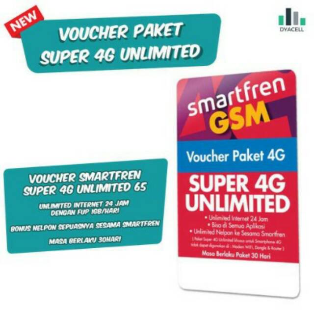 Voucher data Smartfren UNLIMITED
