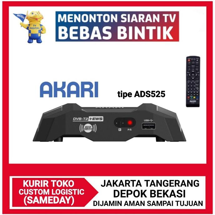 Akari Set Top Box Digital TV Receiver STB DVB-T2 ADS-2230
