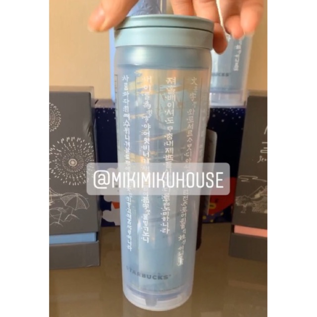 PO TUMBLER STARBUCKS HANGEUL KOREA TUMBLER STARBUCKS KOREA JEPANG HONGKONG MUG STARBUCKS ORI