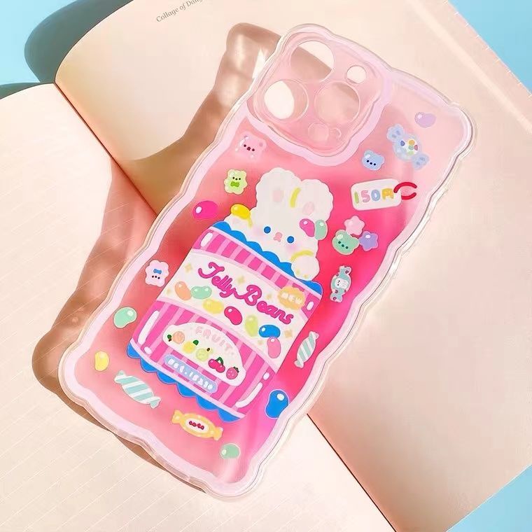 Soft Case Hp Gambar Kartun Kelinci Untuk IPhone 13pro Max / 12 / 11 / XS / XR / X / 8 / 7 / 6 / 6s / Plus / Se202020