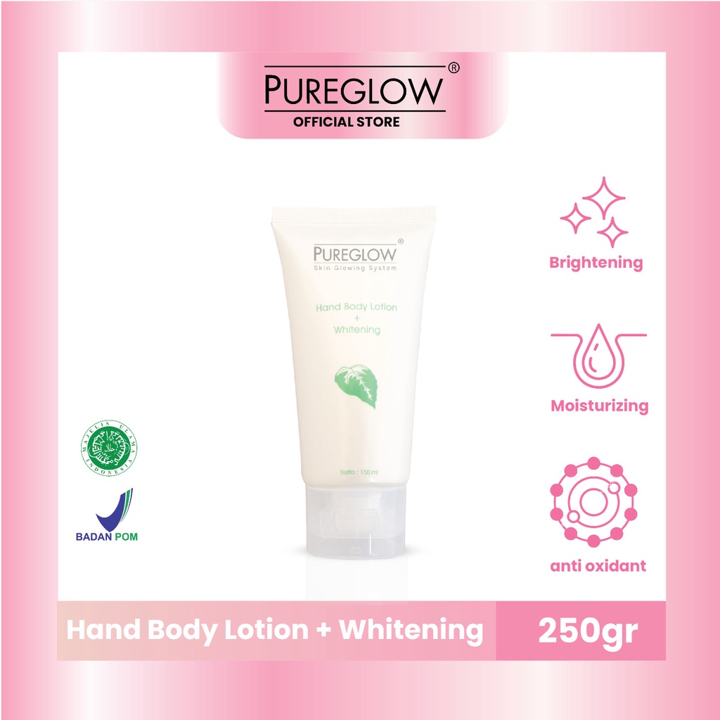 Pureglow Hand Body Lotion +  Whitening