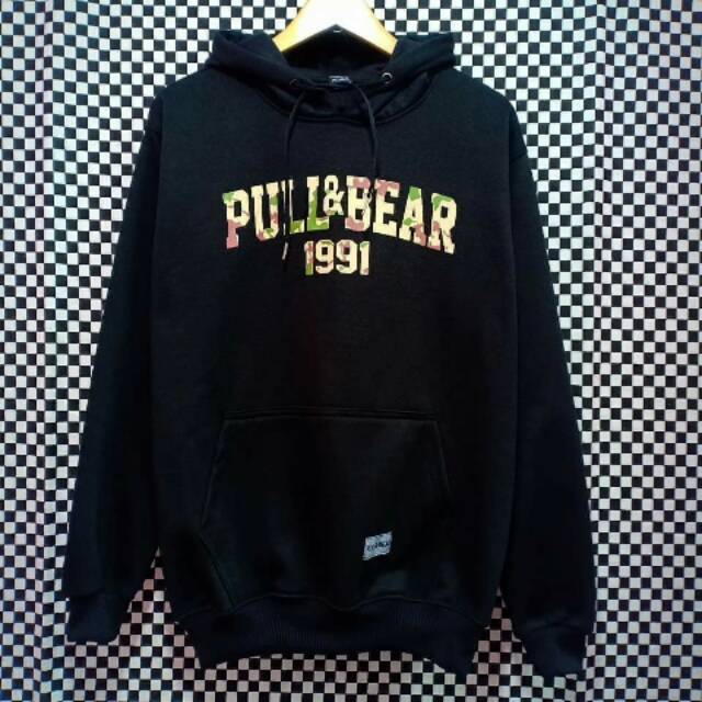 hoodie pull and bear shopee