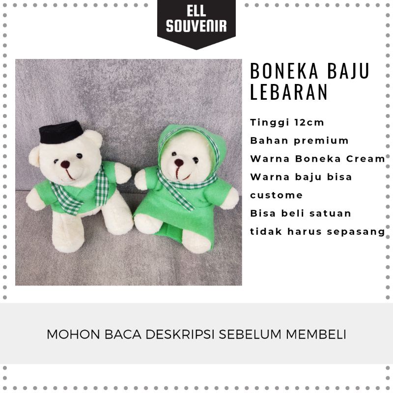 BONEKA LEBARAN / BONEKA BAJU LEBARAN