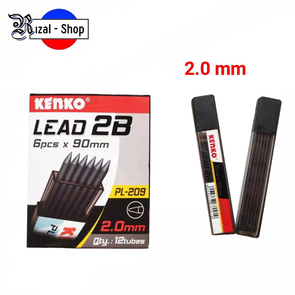 

Refill Isi Pensil KENKO 2B Lead PL-209 2.0 mm