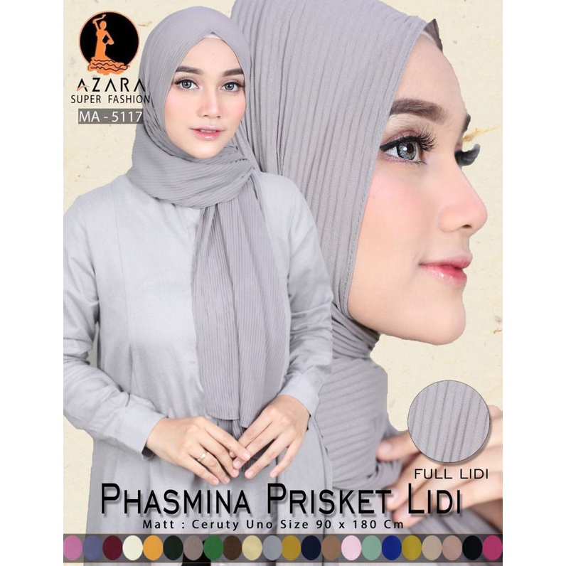 PASHMINA PLISKET LIDI  {90 X 180} AZARA-3