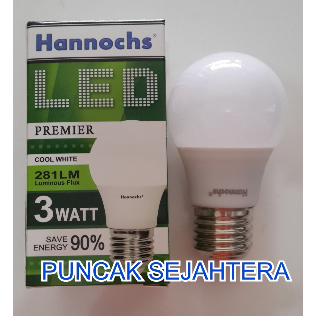 Lampu Hannochs Premier LED 3w 3 Watt